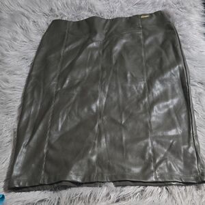 Marc New York Olive Pencil Skirt